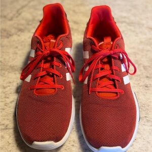 Red Adidas Cloudfoam Racer